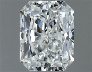 Picture of Natural Diamond 0.70 Carats, Radiant with  Cut, G Color, VS1 Clarity and Certified by GIA