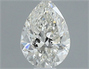 Diamante Natural 0.30 quilates, De pera , Color J, claridad VS1 y certificado GIA