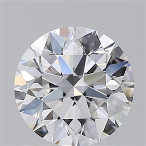 Picture of Natural Diamond 1.20 Carats, Round with Excellent Cut, E Color, VVS1 Clarity and Certified by GIA