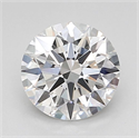Del inventario de diamantes de laboratorio, 1.55 quilates, Redondo , Color E, claridad VVS1 y certificado IGI