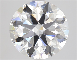 Picture of Natural Diamond 3.01 Carats, Round with Excellent Cut, E Color, VVS2 Clarity and Certified by GIA