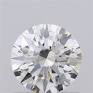 Foto Diamante Natural 0.50 quilates, Redondo , Color G, claridad SI1 y certificado GIA de