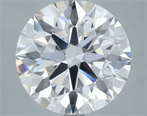 Picture of Lab Grown Diamond 7.18 Carats, Round with Ideal Cut, E Color, VS1 Clarity and Certified by IGI