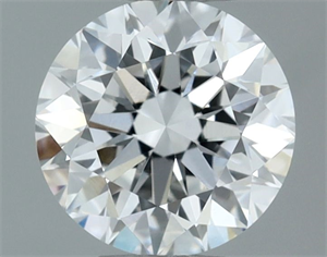 Foto Diamante Natural 0.60 quilates, Redondo , Color E, claridad VS1 y certificado GIA de