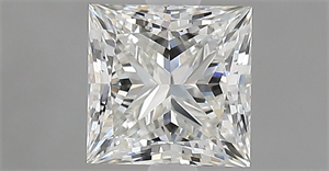 Foto Diamante Natural 1.00 quilates, Princesa , Color I, claridad VVS1 y certificado GIA de