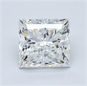 Diamante Natural 1.52 quilates, Princesa , Color H, claridad VVS1 y certificado GIA
