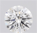 Lab Grown Diamond 2.10 Carats, Round with Ideal Cut, E Color, VVS1 Clarity and Certified by IGI