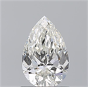 Natural Diamond 0.96 Carats, Pear with  Cut, H Color, VS2 Clarity and Certified by GIA