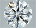 Natural Diamond 2.50 Carats, Round with Excellent Cut, G Color, VS2 Clarity and Certified by GIA