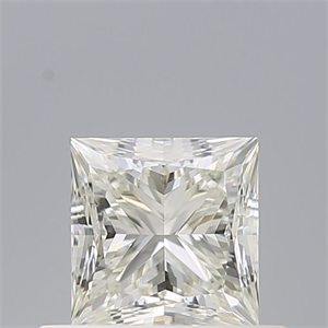 Picture of Natural Diamond 0.50 Carats, Princess with  Cut, H Color, VVS1 Clarity and Certified by IGI