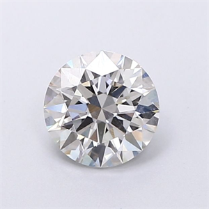 Picture of Lab Grown Diamond 1.10 Carats, Round with Ideal Cut, H Color, VVS2 Clarity and Certified by IGI