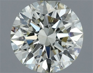 Picture of Natural Diamond 1.50 Carats, Round with Excellent Cut, L Color, VVS2 Clarity and Certified by IGI