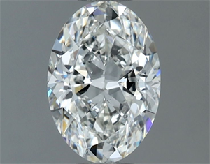 Picture of Natural Diamond 0.80 Carats, Oval with  Cut, G Color, VS2 Clarity and Certified by GIA