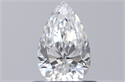 Natural Diamond 0.48 Carats, Pear with  Cut, D Color, VVS1 Clarity and Certified by GIA