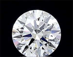 Picture of Lab Grown Diamond 1.02 Carats, Round with Ideal Cut, D Color, VS1 Clarity and Certified by IGI