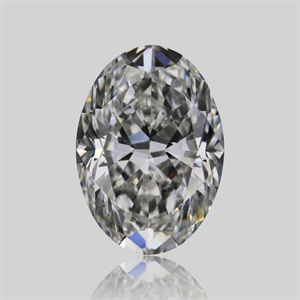 Foto Diamante Natural 2.01 quilates, Ovalado , Color G, claridad SI1 y certificado GIA de