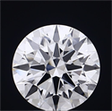 Lab Grown Diamond 2.49 Carats, Round with Very Good Cut, D Color, VS1 Clarity and Certified by GIA