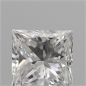 Natural Diamond 0.23 Carats, Princess with  Cut, F Color, VVS1 Clarity and Certified by IGI