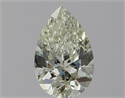 Natural Diamond 1.00 Carats, Pear with  Cut, J Color, VS2 Clarity and Certified by IGI
