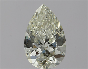 Picture of Natural Diamond 1.00 Carats, Pear with  Cut, J Color, VS2 Clarity and Certified by IGI