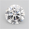 Lab Grown Diamond 1.25 Carats, Round with Ideal Cut, D Color, VVS2 Clarity and Certified by IGI