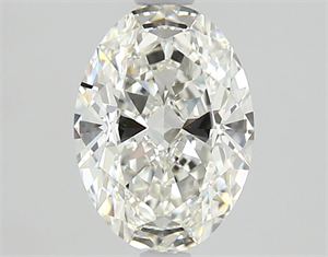 Picture of Natural Diamond 1.08 Carats, Oval with  Cut, H Color, VVS2 Clarity and Certified by GIA