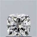 Diamante Natural 0.71 quilates, Del cojín , Color H, claridad VS2 y certificado GIA