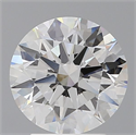 Lab Grown Diamond 3.07 Carats, Round with Ideal Cut, E Color, VVS2 Clarity and Certified by IGI