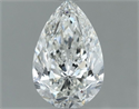 Diamante Natural 0.60 quilates, De pera , Color I, claridad VVS1 y certificado GIA