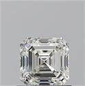 Diamante Natural 0.91 quilates, Asscher , Color I, claridad VVS2 y certificado GIA