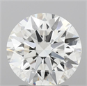 Del inventario de diamantes de laboratorio, 2.01 quilates, Redondo , Color E, claridad VVS2 y certificado IGI