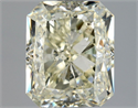 Natural Diamond 2.01 Carats, Radiant with  Cut, L Color, SI2 Clarity and Certified by HRD