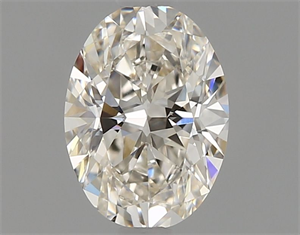 Picture of Natural Diamond 0.70 Carats, Oval with  Cut, J Color, VVS2 Clarity and Certified by GIA