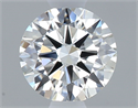 Natural Diamond 0.40 Carats, Round with Very Good Cut, G Color, VVS1 Clarity and Certified by GIA