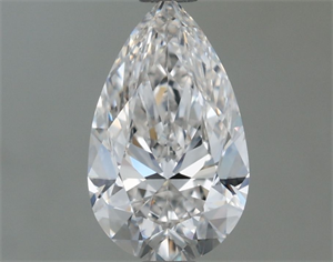 Picture of Natural Diamond 0.91 Carats, Pear with  Cut, G Color, VS1 Clarity and Certified by GIA