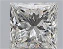 Diamante Natural 1.51 quilates, Princesa , Color I, claridad SI1 y certificado GIA