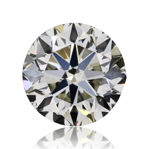 Foto Diamante Natural 0.71 quilates, Redondo , Color M, claridad SI1 y certificado GIA de