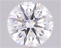 Lab Grown Diamond 2.30 Carats, Round with Ideal Cut, D Color, IF Clarity and Certified by IGI