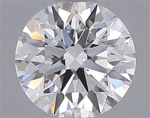 Picture of Lab Grown Diamond 1.01 Carats, Round with Ideal Cut, D Color, VVS2 Clarity and Certified by IGI