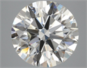 Del inventario de diamantes de laboratorio, 4.63 quilates, Redondo , Color H, claridad VS1 y certificado IGI