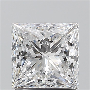 Foto Diamante Natural 1.30 quilates, Princesa , Color D, claridad VS1 y certificado GIA de