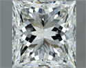 Natural Diamond 1.50 Carats, Princess with  Cut, H Color, VVS2 Clarity and Certified by IGI