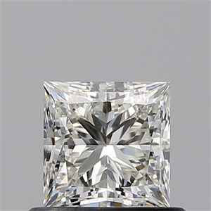 Foto Diamante Natural 0.62 quilates, Princesa , Color J, claridad VS1 y certificado GIA de