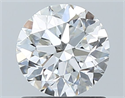 Diamante Natural 0.90 quilates, Redondo , Color F, claridad SI1 y certificado GIA