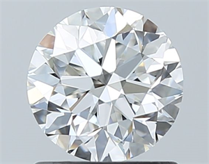 Foto Diamante Natural 0.90 quilates, Redondo , Color F, claridad SI1 y certificado GIA de