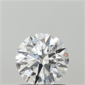 Lab Grown Diamond 1.03 Carats, Round with Ideal Cut, F Color, VVS2 Clarity and Certified by IGI
