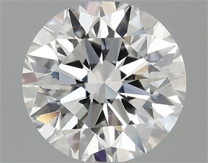 Picture of Lab Grown Diamond 1.10 Carats, Round with Ideal Cut, D Color, VVS2 Clarity and Certified by IGI