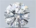 Natural Diamond 0.80 Carats, Round with Excellent Cut, E Color, SI1 Clarity and Certified by GIA