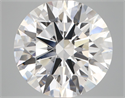 Lab Grown Diamond 8.02 Carats, Round with Ideal Cut, E Color, VS1 Clarity and Certified by IGI