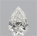 Diamante Natural 0.60 quilates, De pera , Color I, claridad VS1 y certificado GIA